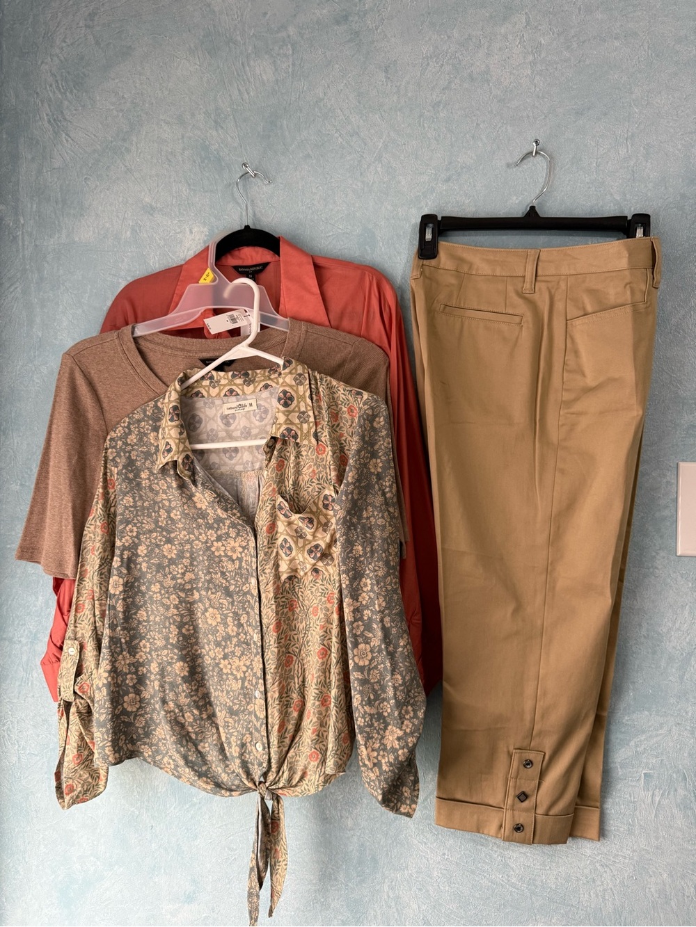 FALL BUNDLE Peter Nygard Capri’s with three blouses to interchange.